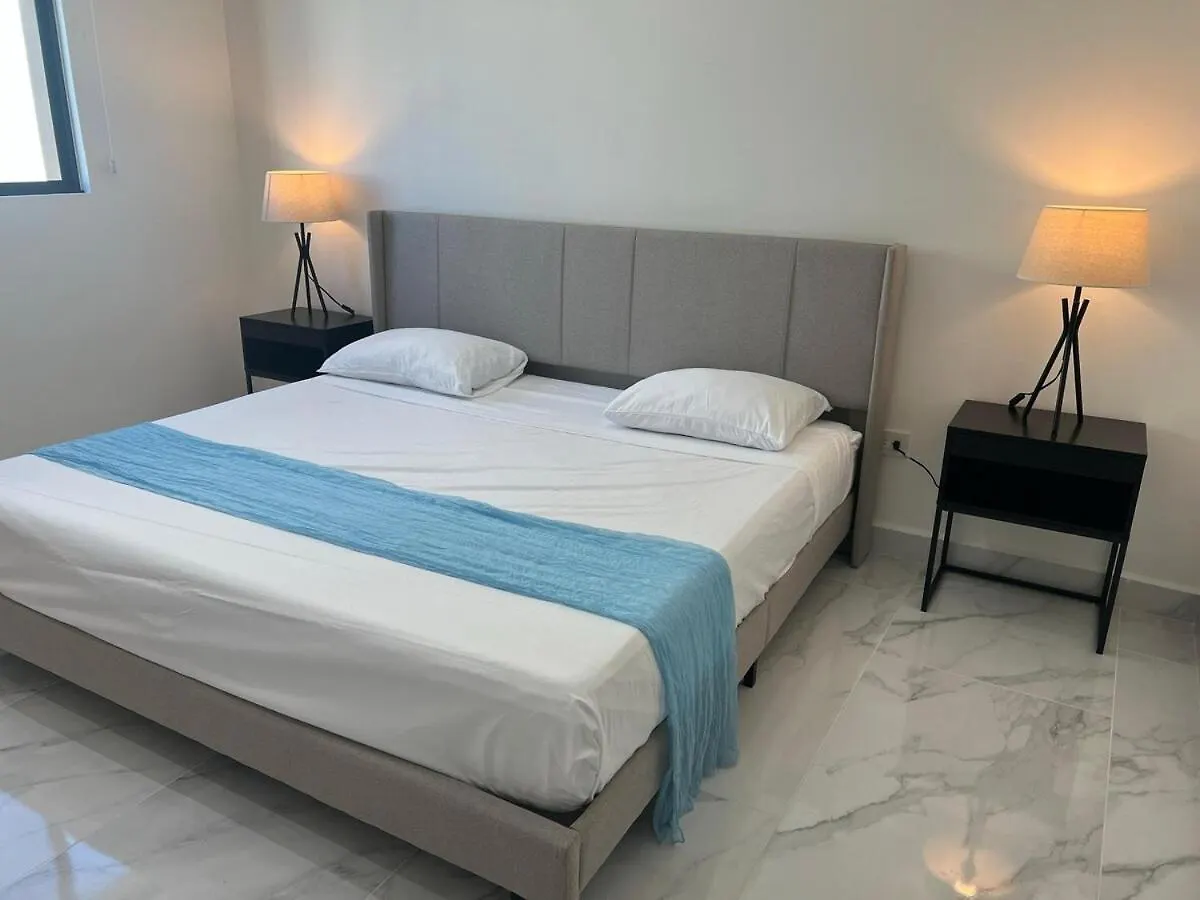 Papu - Chic Condo, View, Pool, Soccer Court Cancún 0*,
