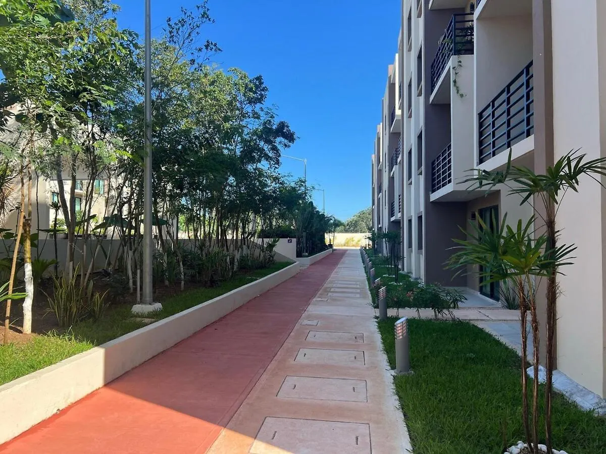 Apartament Papu - Chic Condo, View, Pool, Soccer Court Cancún